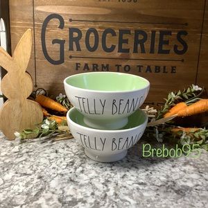 Rae Dunn Jelly Beans Bowls- Set of 2